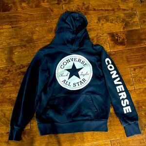 Navy Blue Converse Hoodie